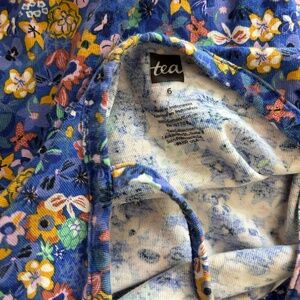 Tea Collection Floral Jumpsuit, Size 6